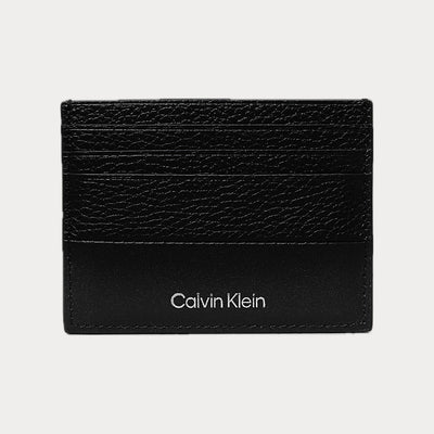 CALVIN KLEIN - PORTA CARTE IN PELLE