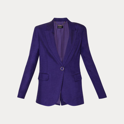 LIU JO - BLAZER MISTO LINO