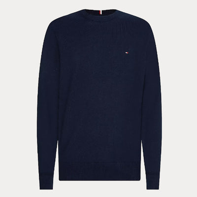 Pullover Uomo girocollo in misto cotone e cashmere