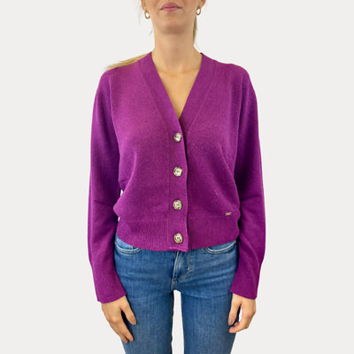 Cardigan Donna con scollo a V