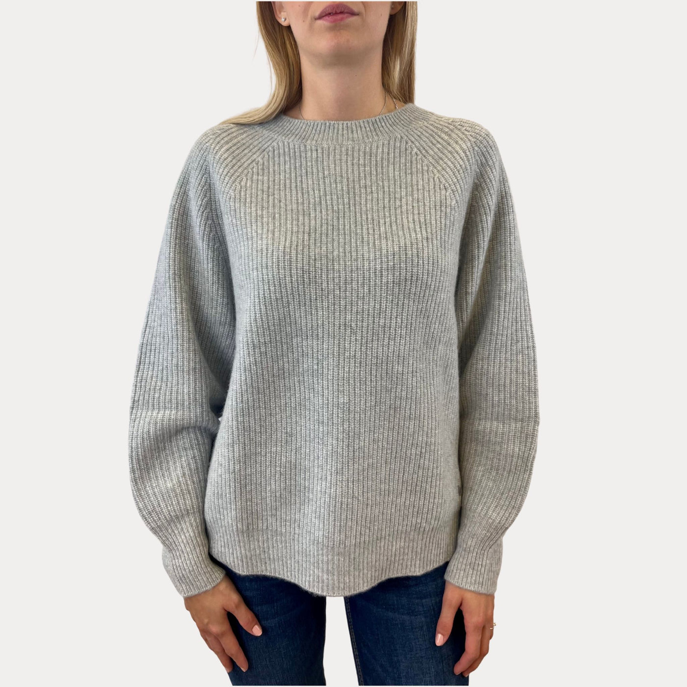 Maglione Donna a coste in cashmere