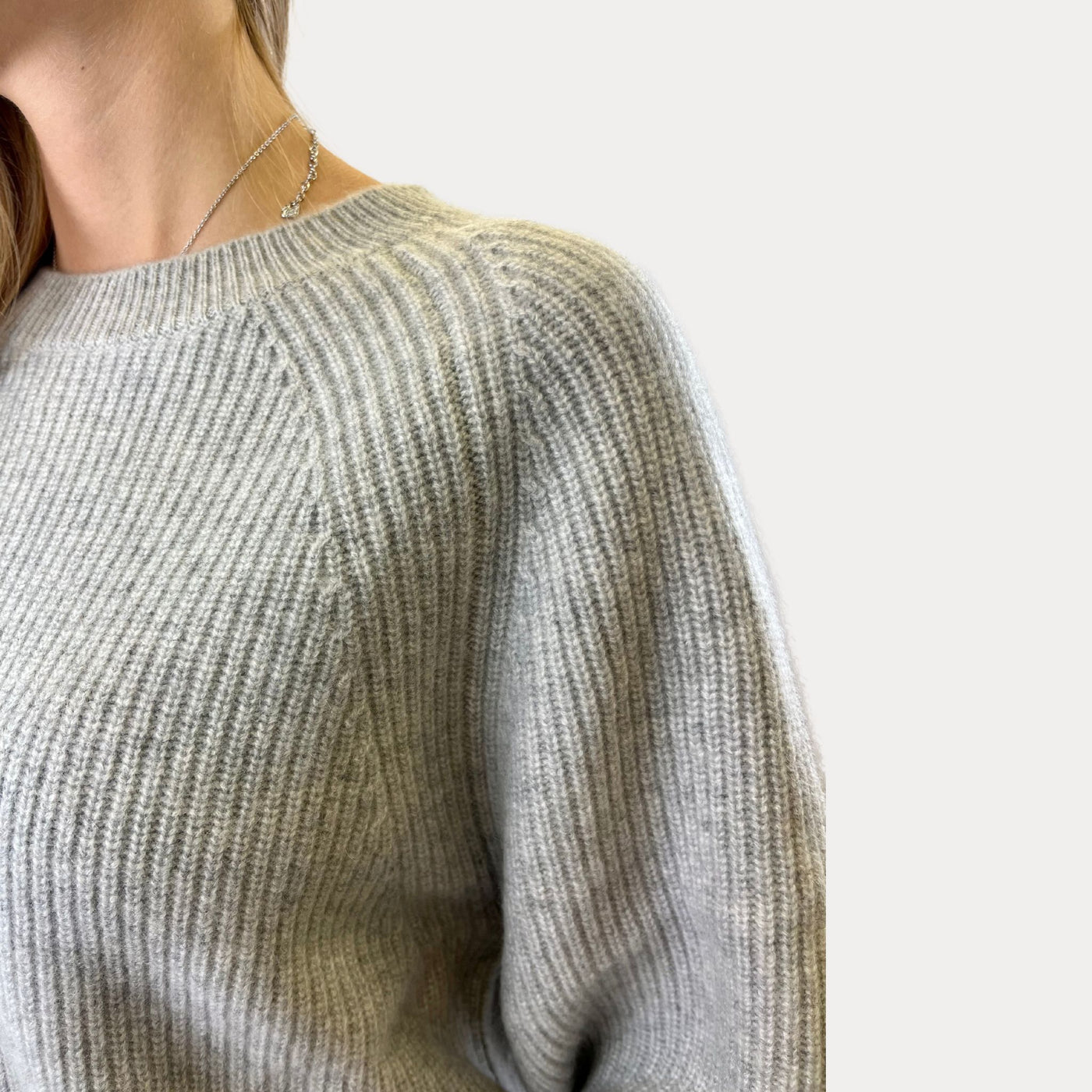 Maglione Donna a coste in cashmere