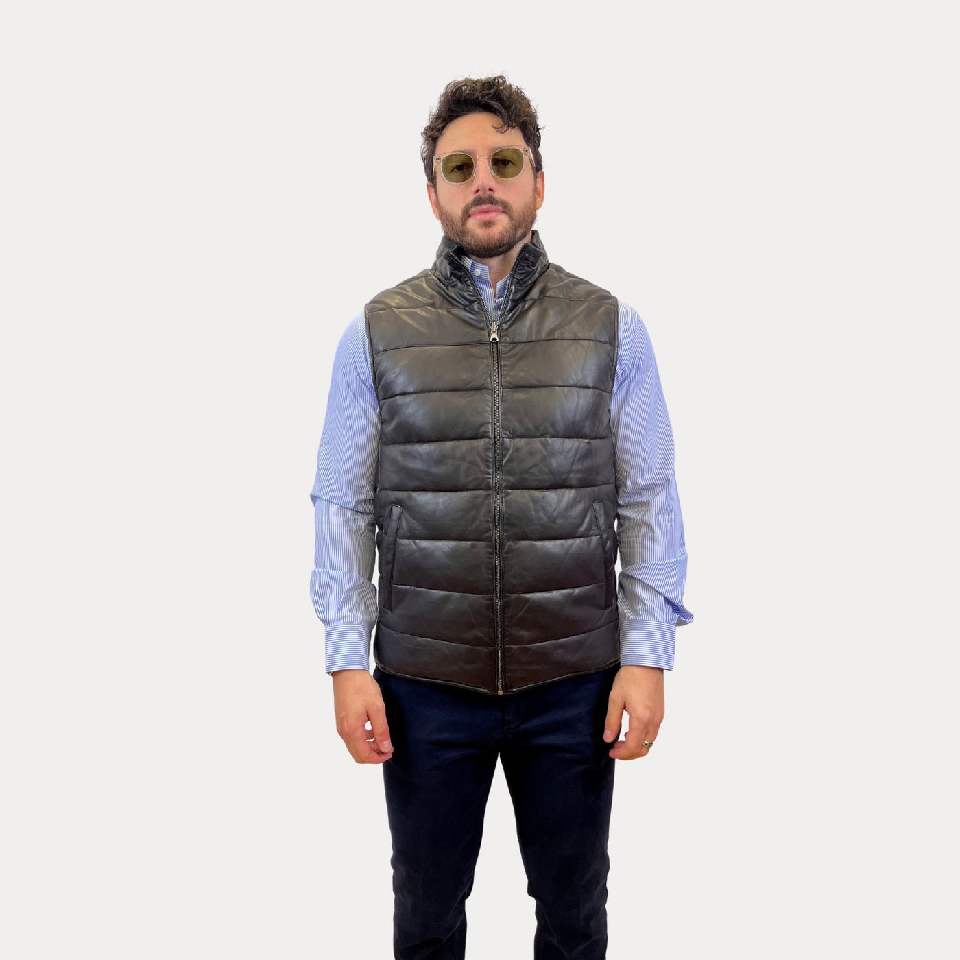 Gilet Uomo trapuntato double face