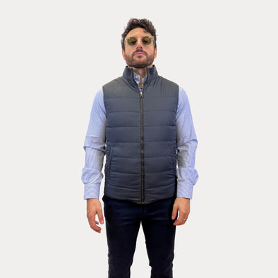 Gilet Uomo trapuntato double face