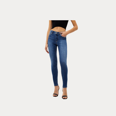 Jeans Donna skinny a vita alta