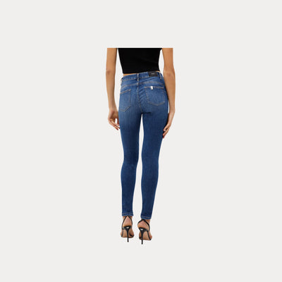 Jeans Donna skinny a vita alta