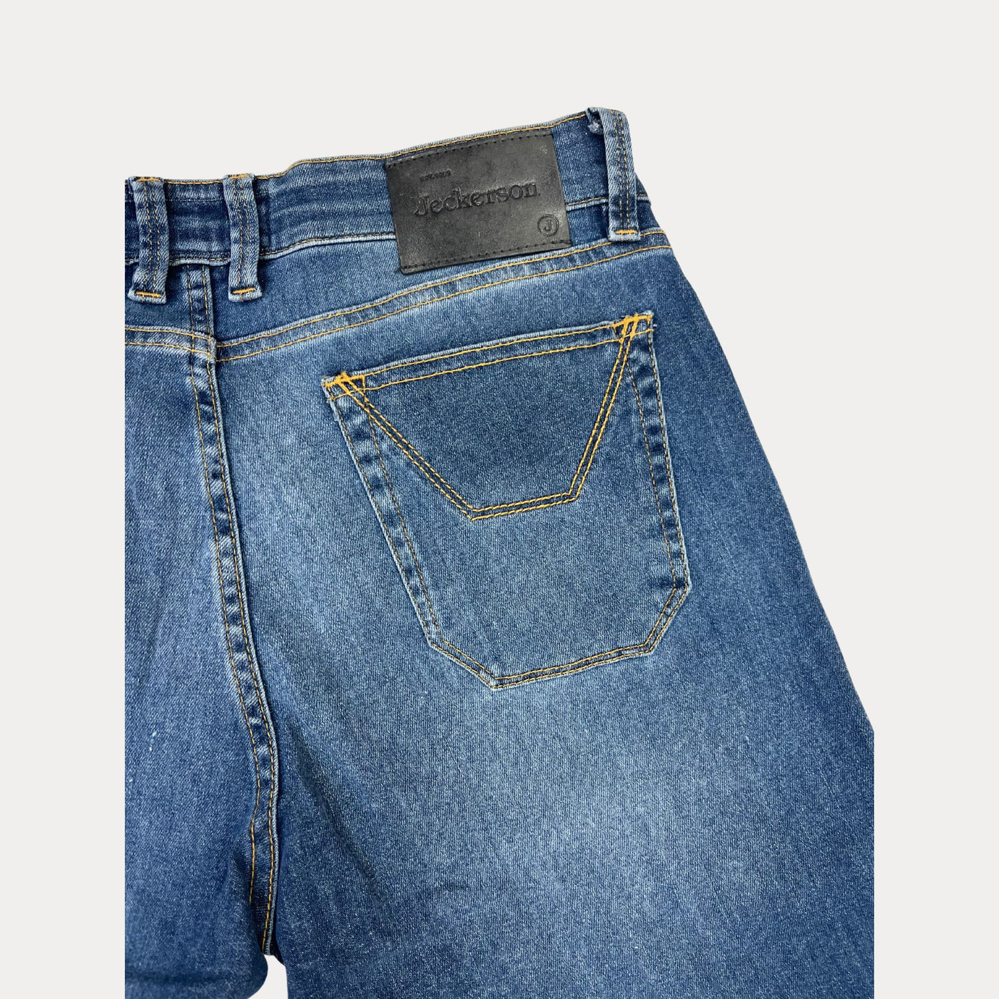 Jeans da uomo denim firmato Jeckerson dettaglio tasca posteriore