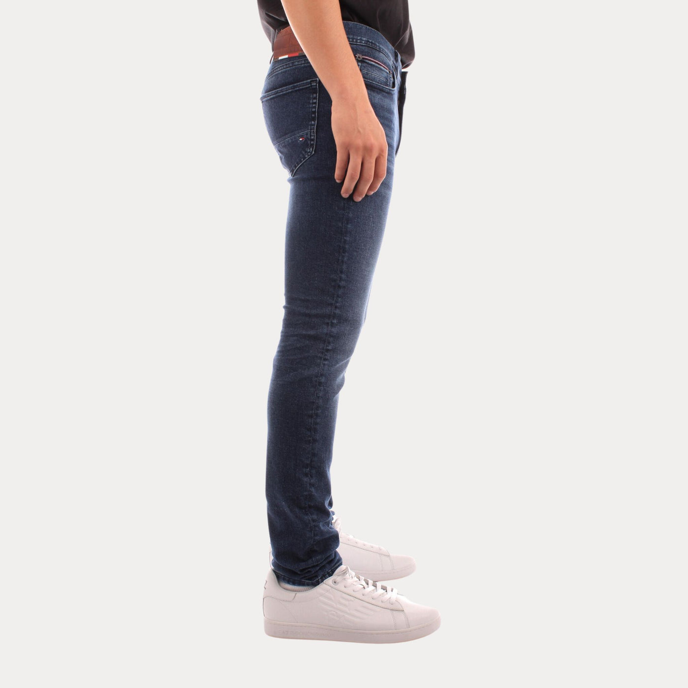 Jeans Uomo a vita media slim