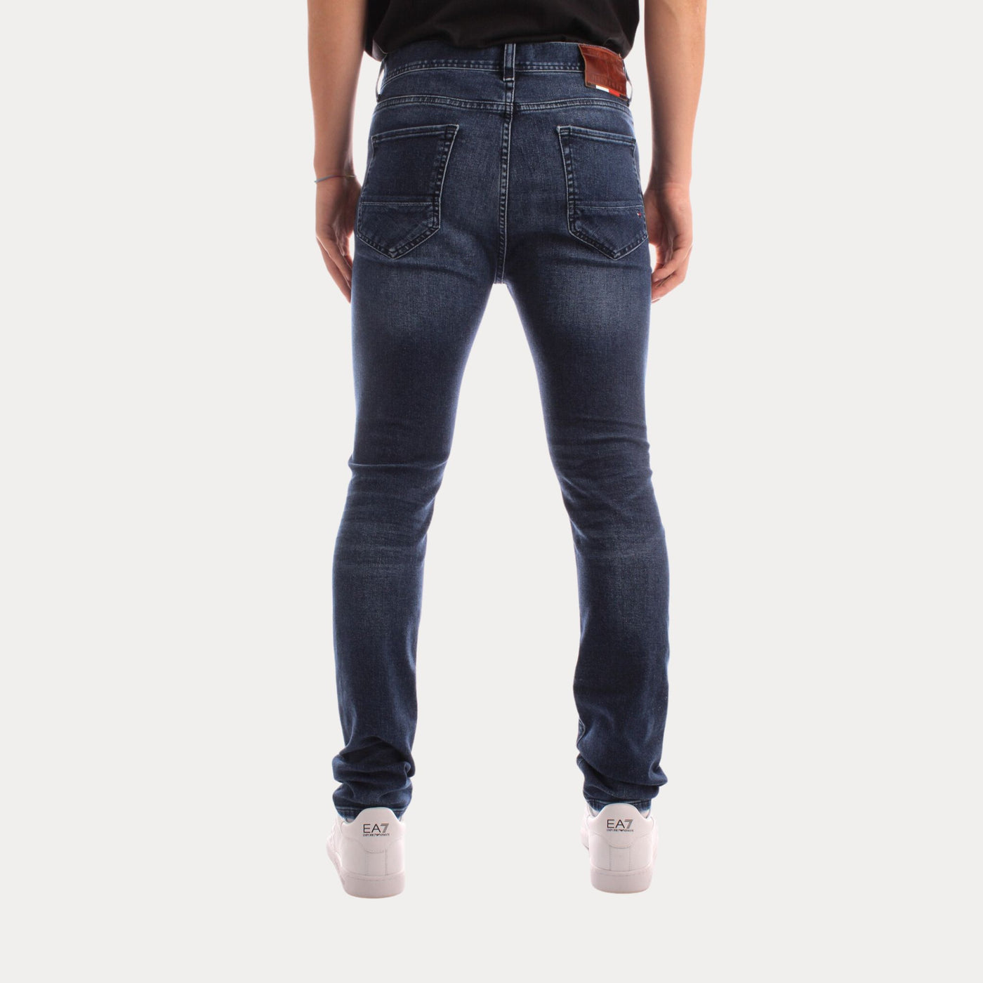 Jeans Uomo a vita media slim