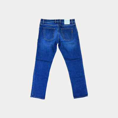 Jeans Uomo 5 tasche con lavaggio medio