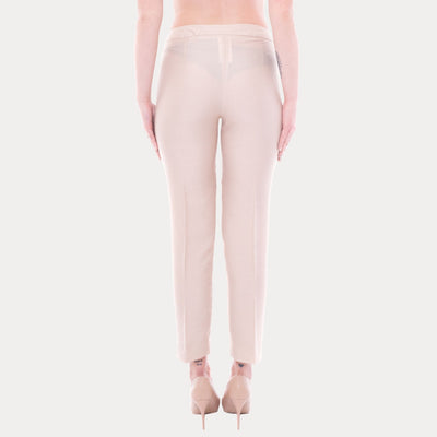 Pantalone da donna beige firmato Marella vista retro