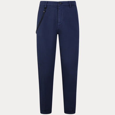 Pantalone da uomo blu navy firmato Mason's vista frontale