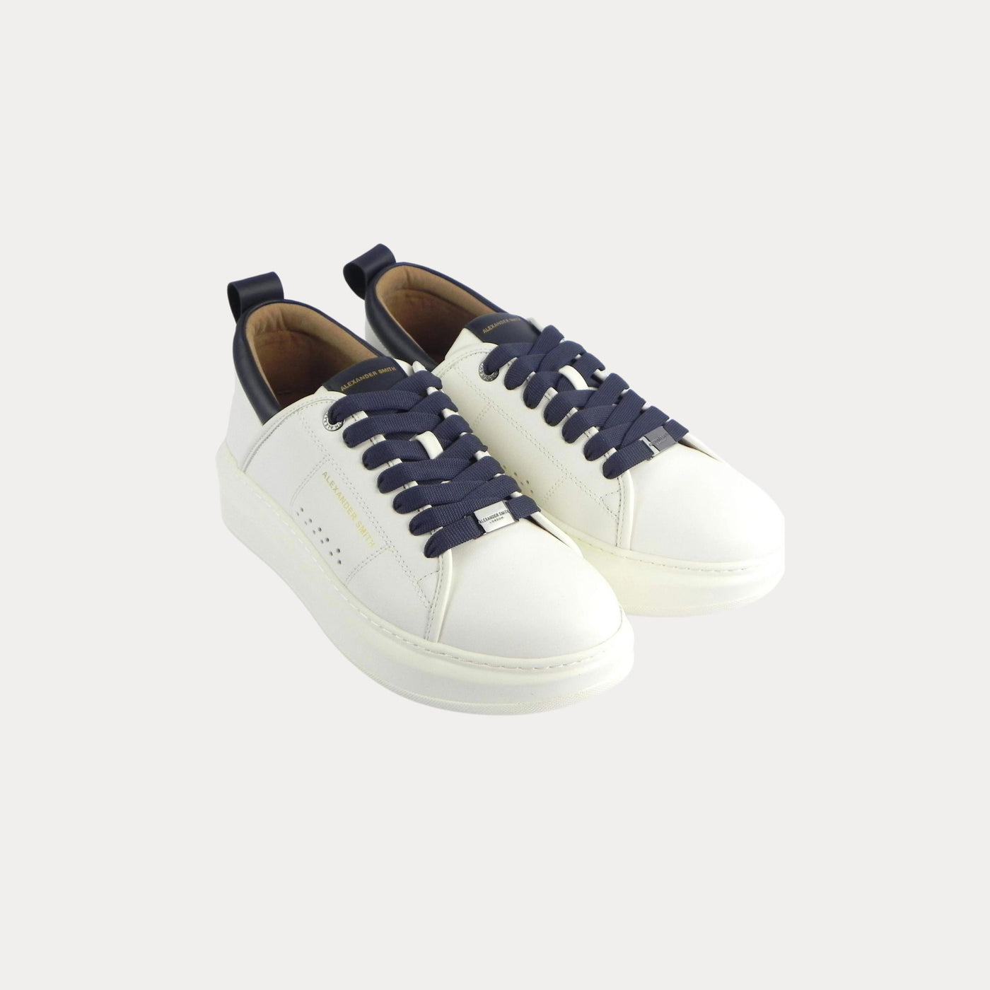 ALEXANDER SMITH - SNEAKERS BIANCA IN PELLE