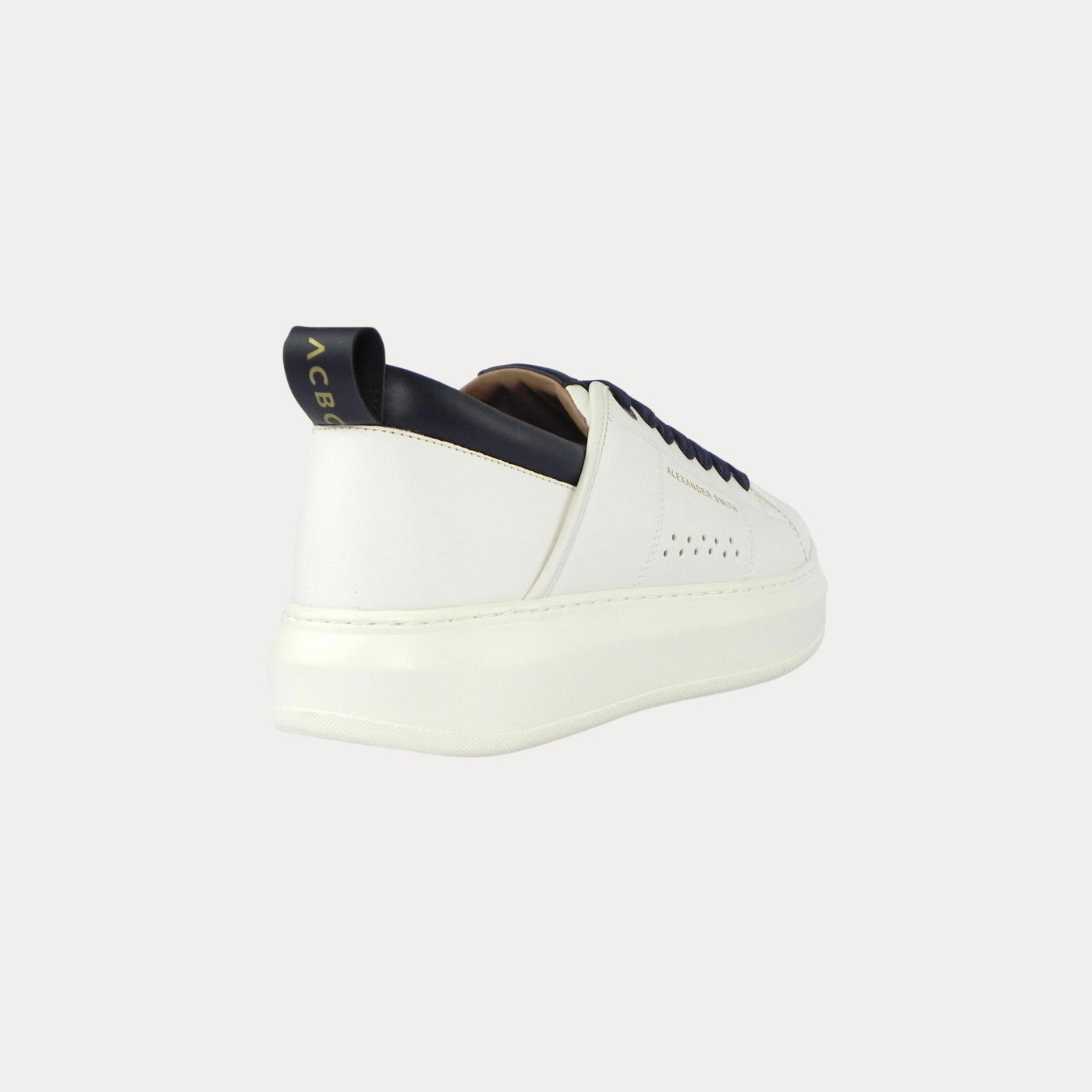 ALEXANDER SMITH - SNEAKERS BIANCA IN PELLE