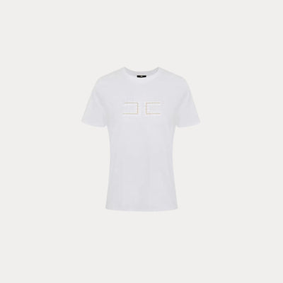 ELISABETTA FRANCHI - T-SHIRT CON LOGO