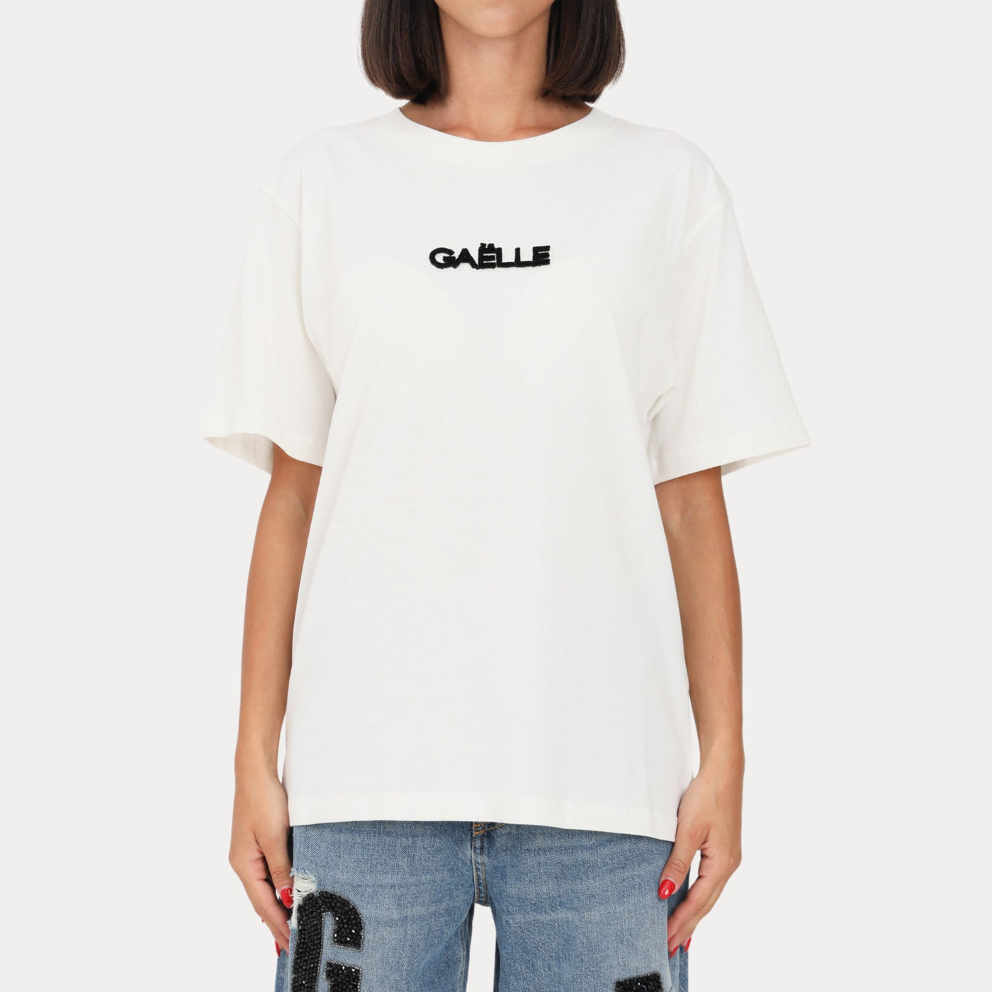 T-shirt Donna basic con logo
