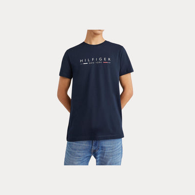 T-shirt Uomo girocollo con logo frontale