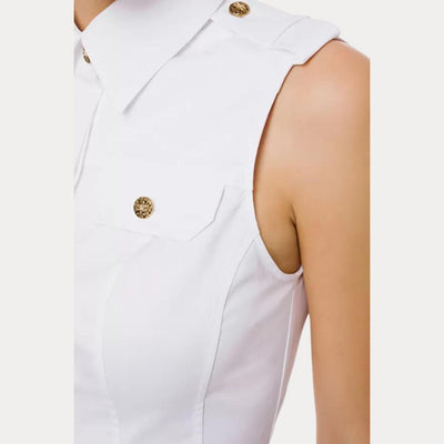 Camicia Donna con dettagli bottone