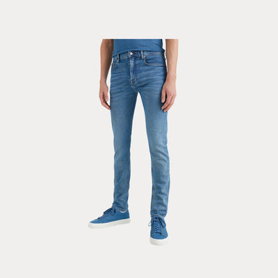 Jeans Uomo cinque tasche slim fit